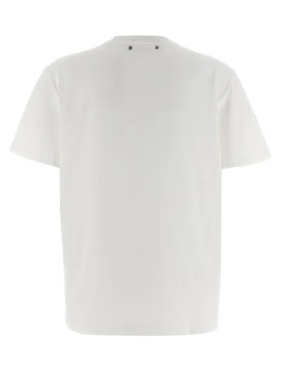 Golden Goose Crystal Crew Neck T-shirt In White