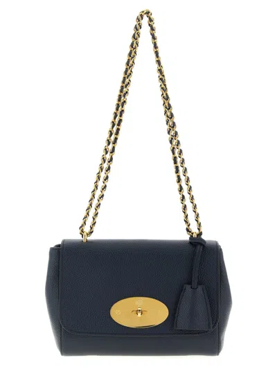 Mulberry Lily Small Shoulder Bag Chain Strap In Blue