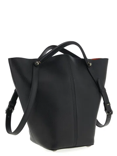 Maison Margiela Dress-age Medium Handbag In Black