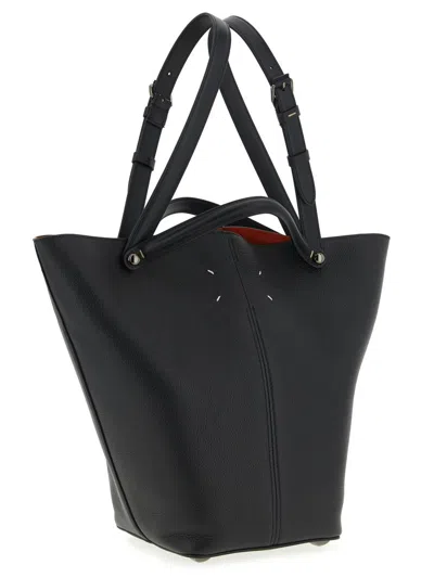 Maison Margiela Dress-age Medium Handbag In Black