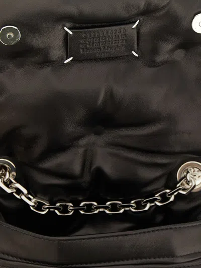 Maison Margiela 'glam Slam Flap' Shoulder Bag In Black