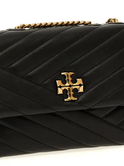 Tory Burch Small Kira Chevron Shoulder Bag In Black