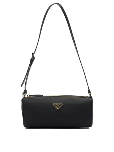 Prada Crossbody Bag In Re-nylon In Black