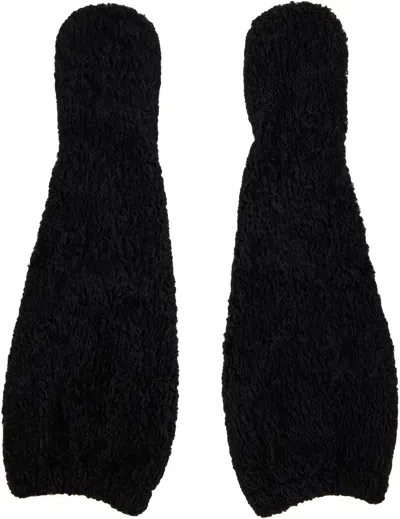 Nicklas Skovgaard Ssense Exclusive Black Eva Mitts In Black