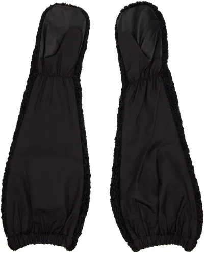Nicklas Skovgaard Ssense Exclusive Black Eva Mitts In Black