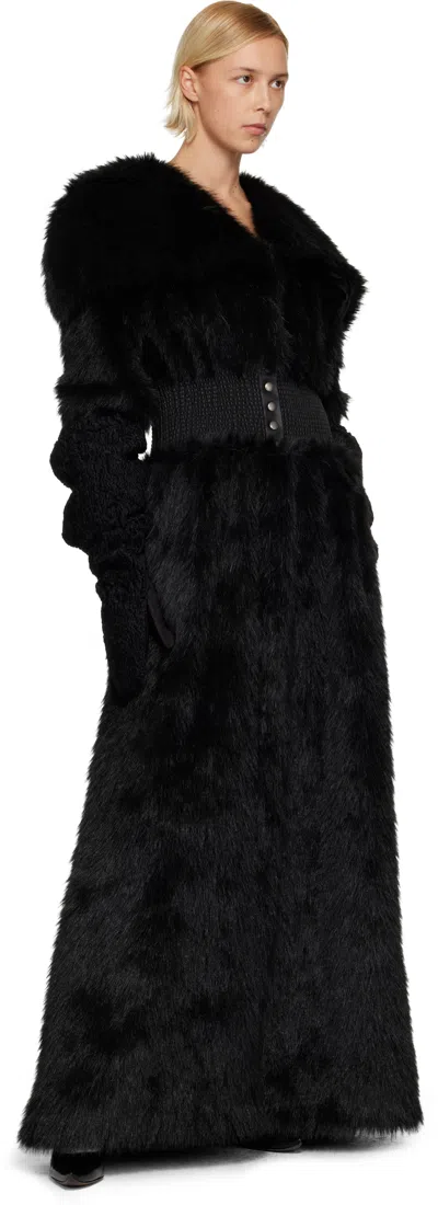 Nicklas Skovgaard Ssense Exclusive Black Eva Mitts In Black