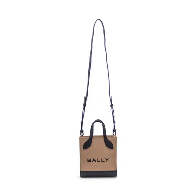 Bally Bag With Logo In Brown