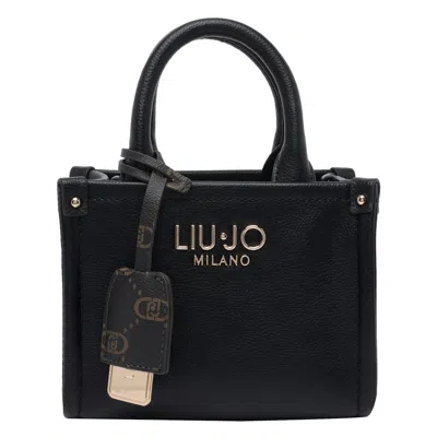 Liu •jo Structured Tote Bag Dual Handles In Black