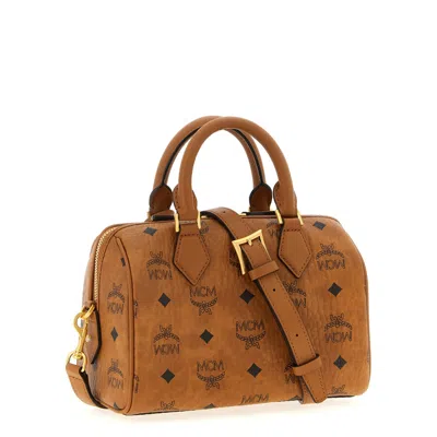 Mcm Ella Boston Handbag In Multi