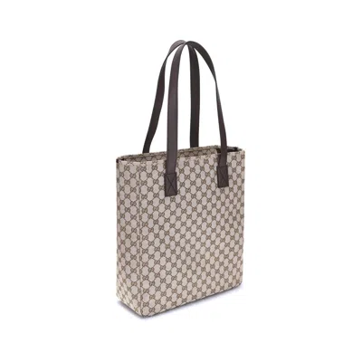 Gucci Men Gg Fabric Tote Bag