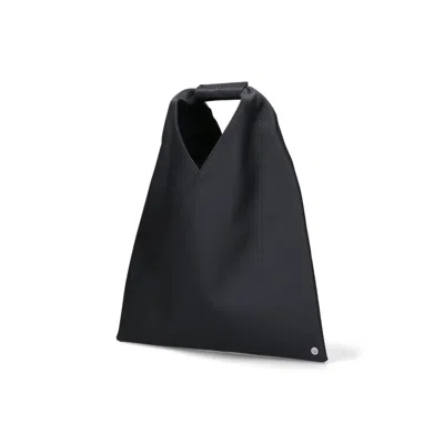 Mm6 Maison Margiela Japanese Small Handbag In Black