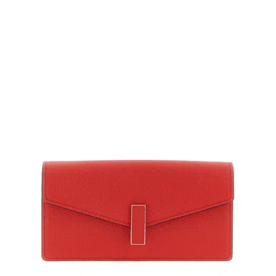 Valextra Iside Clutch In Red