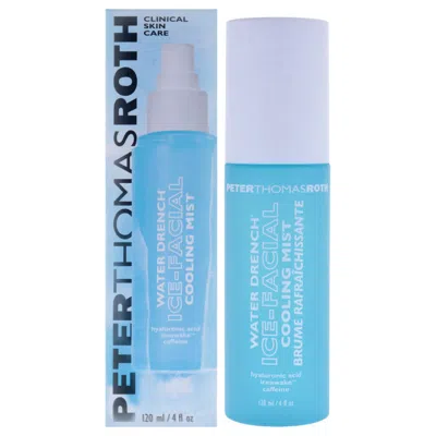 Peter Thomas Roth Water Drench Ice-facial Cooling Mist Mist 4 oz Skin Care 670367950326 In Blue