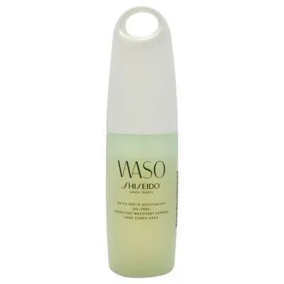Shiseido Ladies Waso Quick Matte Moisturizer Oil-free 2.5 oz (tester) Skin Care 843711405166 In Transparent