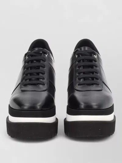 Stella Mccartney Modern Platform Sneakers Contrast Sole In Multi