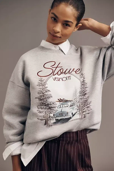 Girl Dangerous Stowe Sweatshirt In Gray