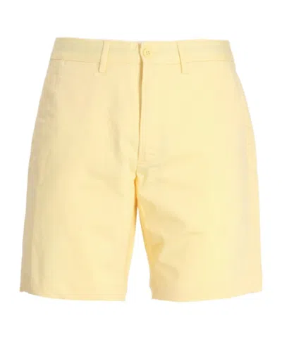 Polo Ralph Lauren Twill Shorts In Yellow