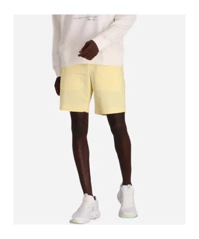 Polo Ralph Lauren Twill Shorts In Yellow
