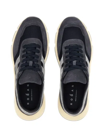Hogan Hyperlight Leather Sneakers In Multi