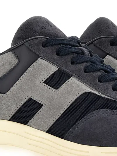 Hogan Hyperlight Leather Sneakers In Multi