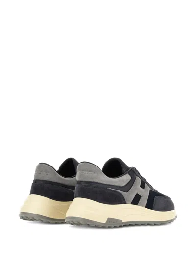 Hogan Hyperlight Leather Sneakers In Multi