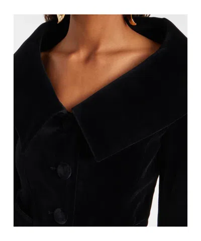 Nina Ricci Cropped  Jacket In Black
