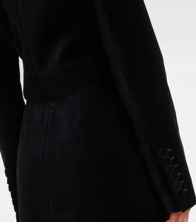 Nina Ricci Cropped  Jacket In Black