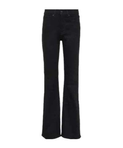 Nili Lotan Flared Jeans In Black