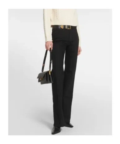 Nili Lotan Flared Jeans In Black