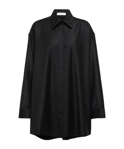 The Row Long Sleeve Shirt In Black
