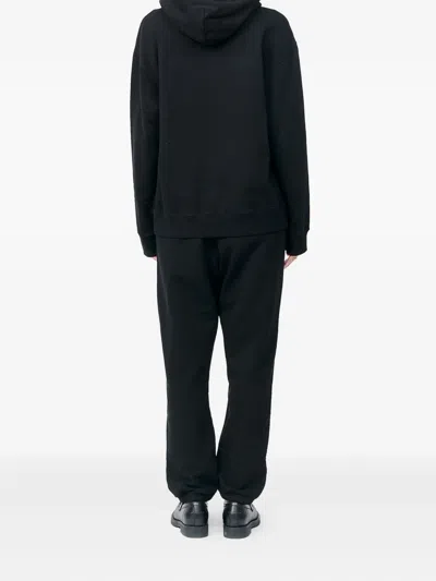 Mm6 Maison Margiela Hoodie Mit Patch In Black
