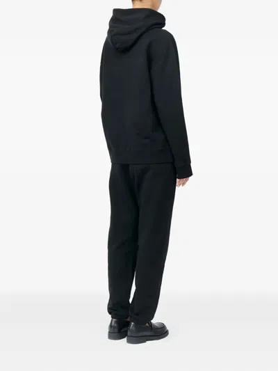 Mm6 Maison Margiela Hoodie Mit Patch In Black