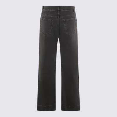 Chloé Straight Leg Five-pocket Trousers With Belt Loops In Black