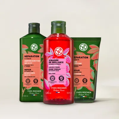 Yves Rocher Hair Shine Vinegar Set In Transparent