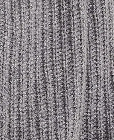 Ann Taylor Cashmere Shaker Bomber In Gray