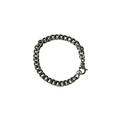 Chrome Hearts Extra Fancy Mini Cuban Bracelet Silver
