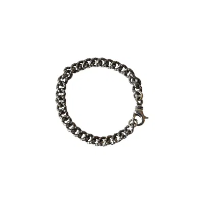 Chrome Hearts Extra Fancy Mini Cuban Bracelet Silver