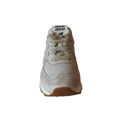 New Balance X Miu Miu 574 Sneakers Bianco In Multi