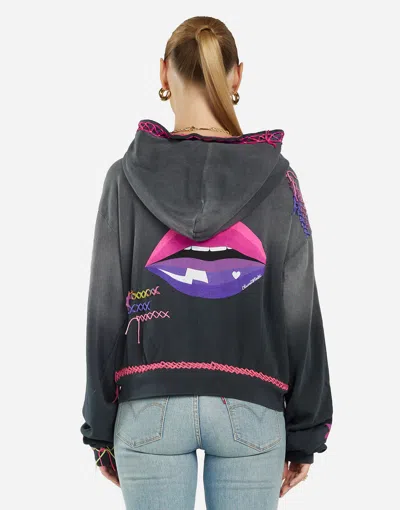 Lauren Moshi X Lachelle X Pink Ombre Lip In Black