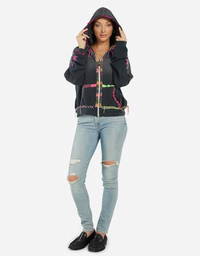 Lauren Moshi X Lachelle X Pink Ombre Lip In Black