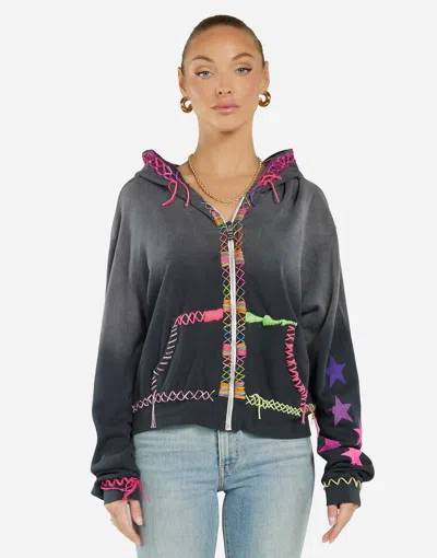 Lauren Moshi X Lachelle X Pink Ombre Lip In Black