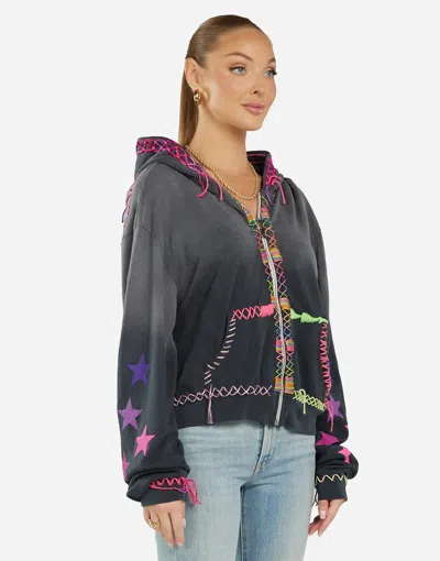 Lauren Moshi X Lachelle X Pink Ombre Lip In Black