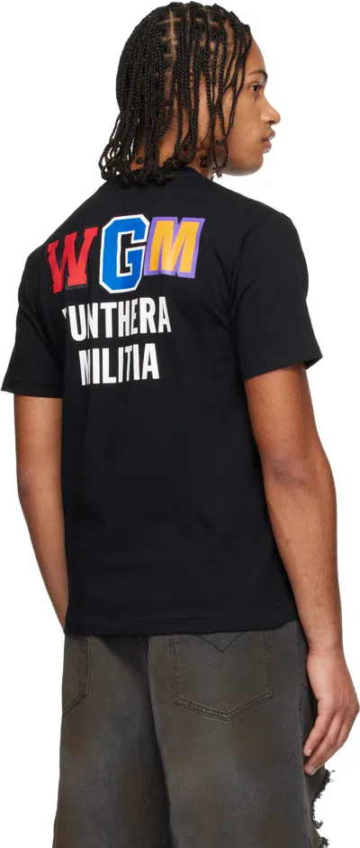 Bape Black Shark T-shirt In Black