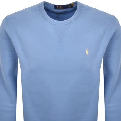 Ralph Lauren Crew Neck Sweatshirt Blue In Blue