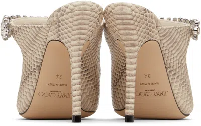 Jimmy Choo Bing 100 High Heels In Neutral