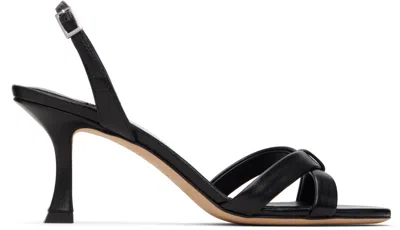 Jimmy Choo Black Elsy 70 Heeled Sandals In Black