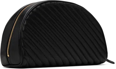 Jimmy Choo Black Avn Curve Pouch In Black