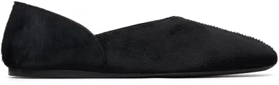 Khaite Black Jane Ballerina Flats In Black