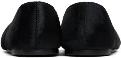 Khaite Black Jane Ballerina Flats In Black