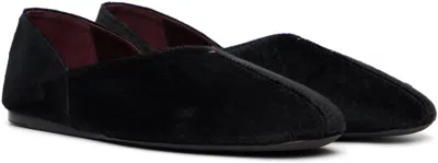 Khaite Black Jane Ballerina Flats In Black